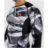 Venum rashguard Electron 3.0 - šedá/červená, VENUM-04551-618