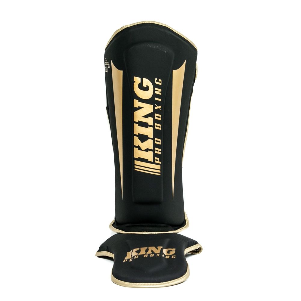 Chrániče holení King Pro boxing Revo 6 - černá/zlatá, KPB/SG REVO-6