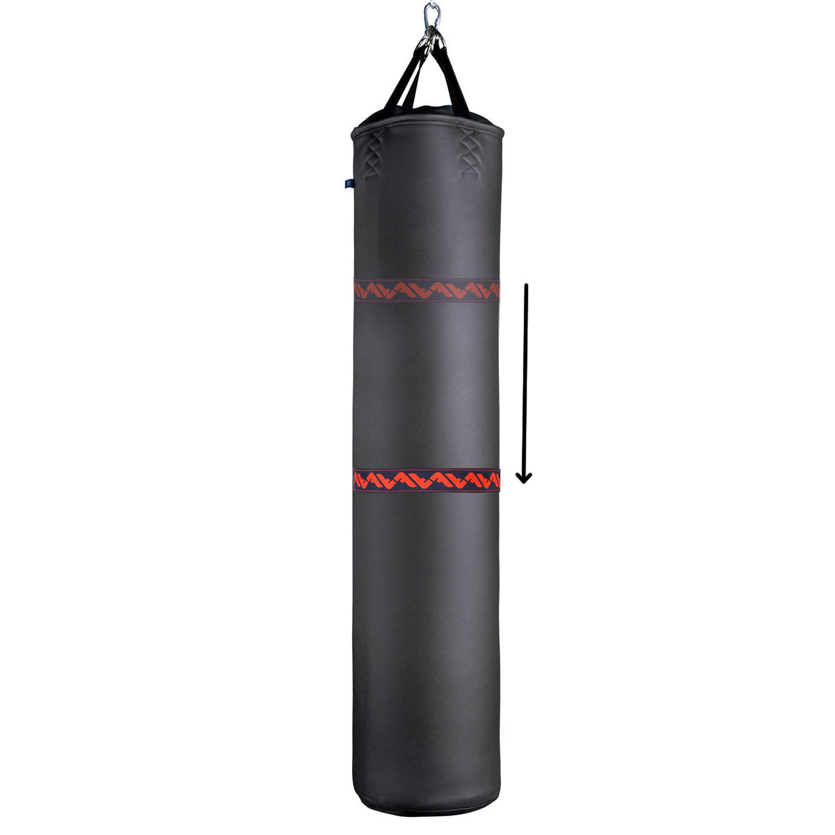 Dětský Fighter boxerský pytel KIDS 150cm - černá