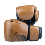 Boxerské rukavice Fighter Pro - hnědá, FBG-PRO-003