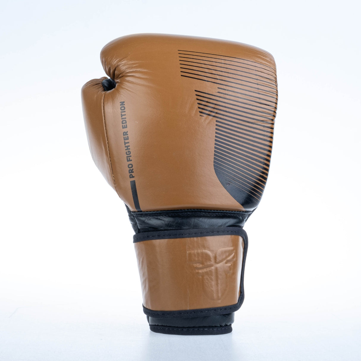 Boxerské rukavice Fighter Pro - hnědá, FBG-PRO-003