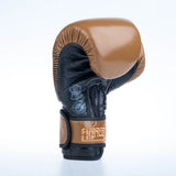 Boxerské rukavice Fighter Pro - hnědá, FBG-PRO-003