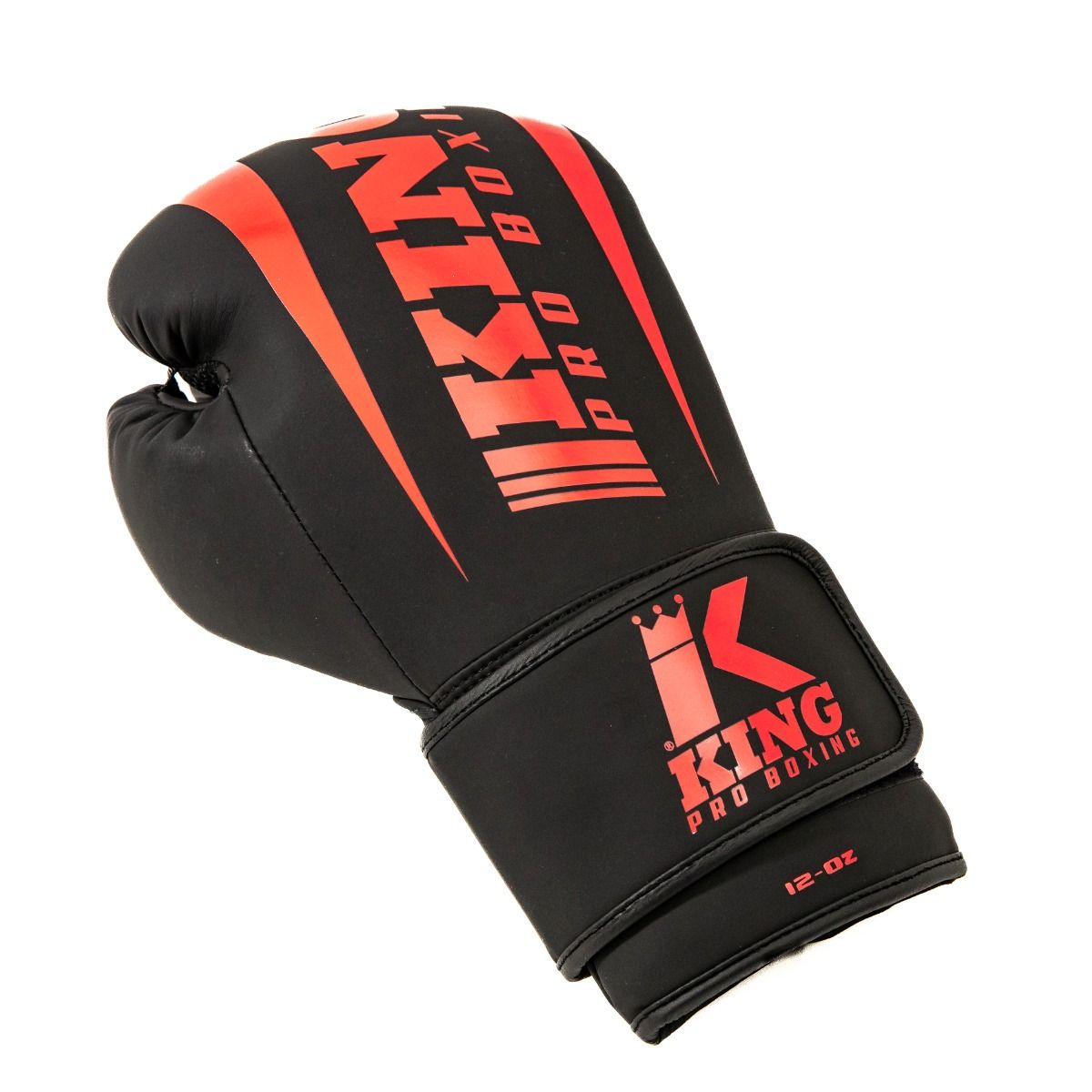 King Pro Boxing boxerské rukavice Revo 8 - černá/červená