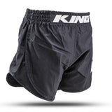 King Classic Muay Thai trenky - černá, KPB/CLASSIC BLACK