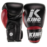 King Pro Boxing boxerské rukavice Star 10 - černá/červená, KPB/BG Star 10