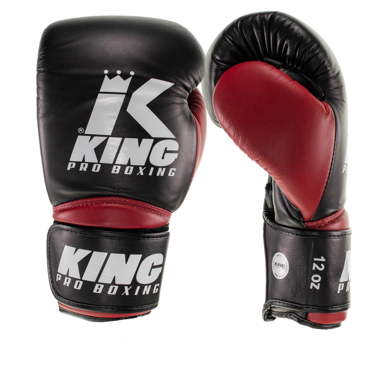 King Pro Boxing boxerské rukavice Star 10 - černá/červená, KPB/BG Star 10