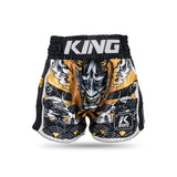 King Muay Thai trenky HANYA - černá/žlutá, KPB/HANYA GD