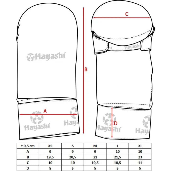 Hayashi karate tsuki WKF  - modrá, 237-60