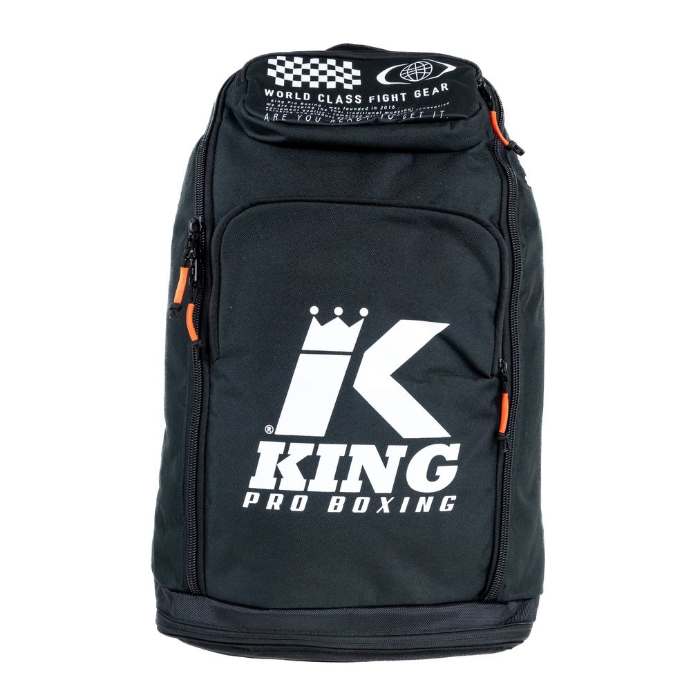 King Pro Boxing batoh Elite Lab - černá, KPB ELITE LAB BACKPACK