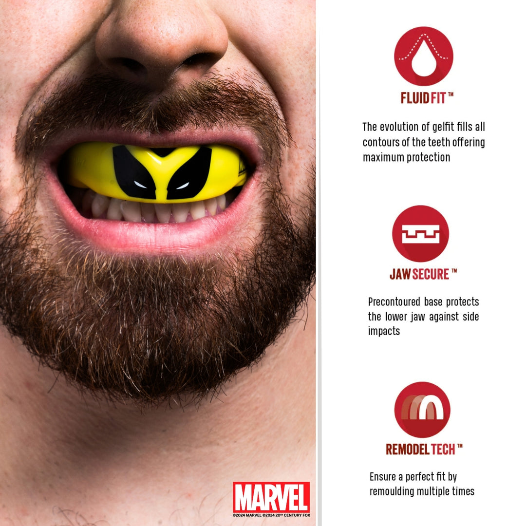 SAFEJAWZ chrániče zubů Marvel Wolverine, SJWolverine