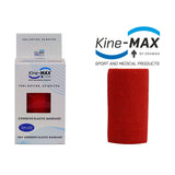 Kine-MAX Samofixační elastické obinadlo-5cm,7,5cm,10cm - červená, CEB5RED,CEB7RED,CEB10RED