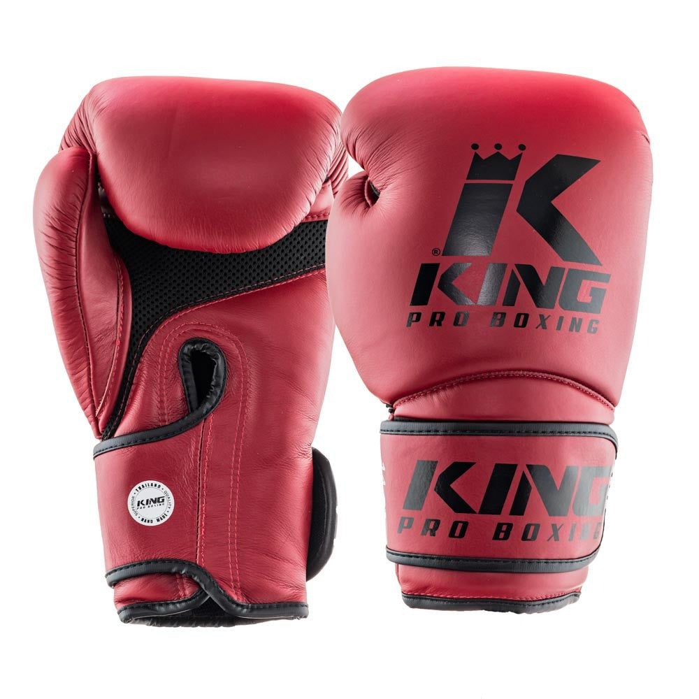 King Pro Boxing boxerské rukavice Star Mesh 3 - vínová, KPB/BG-STAR3