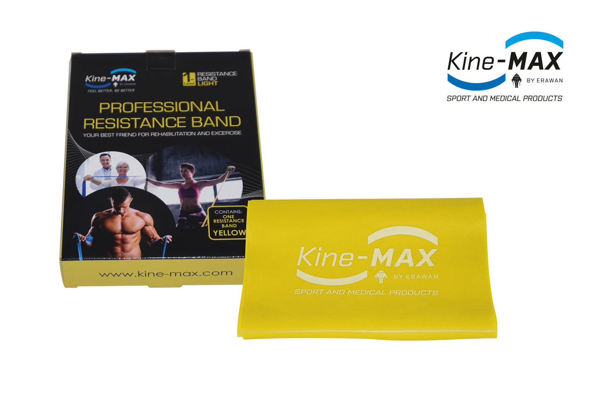 Kine-Max Resistance Band Level 1 - žlutá, RB-L1-YEL.01