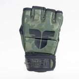 Rukavice Fighter MMA Competition - khaki/camo, FMG-002CKH