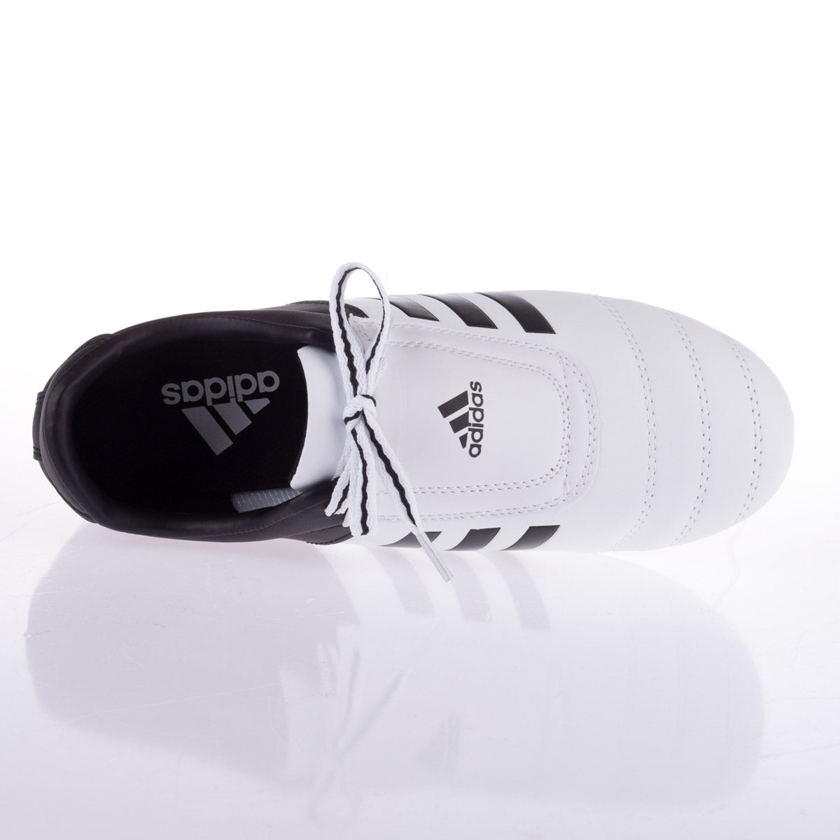 Dětské Budo boty adidas ADI-KICK II - bílá/černá, ADITKK01-kids