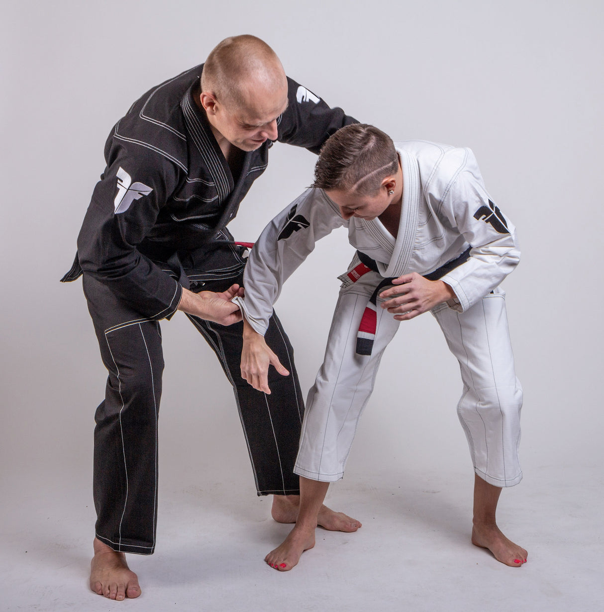 Fighter BJJ kimono rip stop - bílá, BJJBW-05