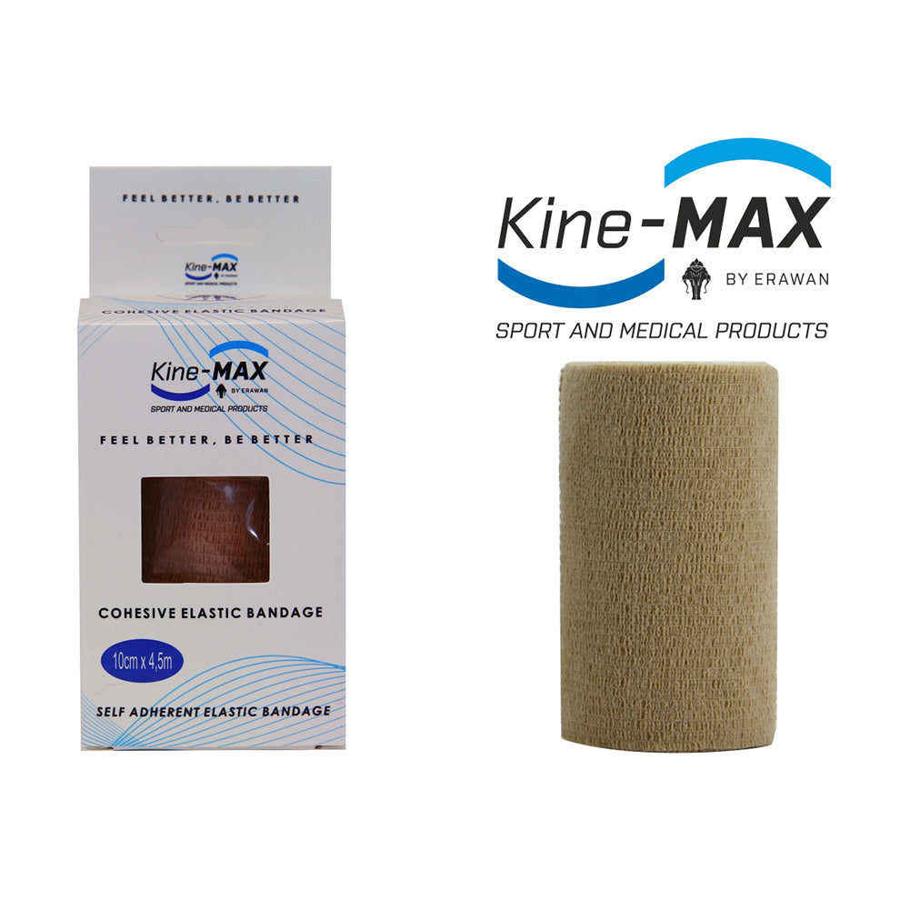 Kine-MAX Samofixační elastické obinadlo-5cm,7,5cm,10cm - béžová, CEB5BEI,CEB7BEI,CEB10BEI