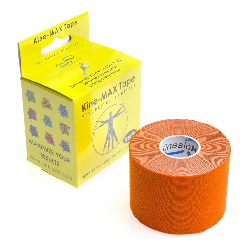 Kine-MAX Super Pro Cotton - oranžová, KTSCORA01