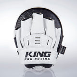 King Pro Boxing malé boxerské lapy - černá/bílá, KPB/BP-BLK/WHT