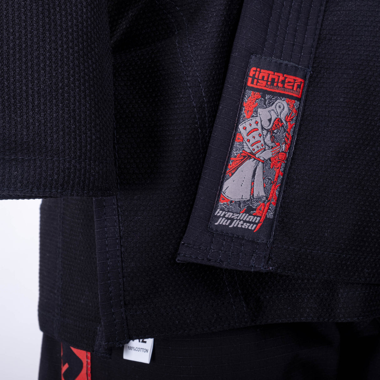 Fighter BJJ kimono Samurai - černá, BJJBW-N01