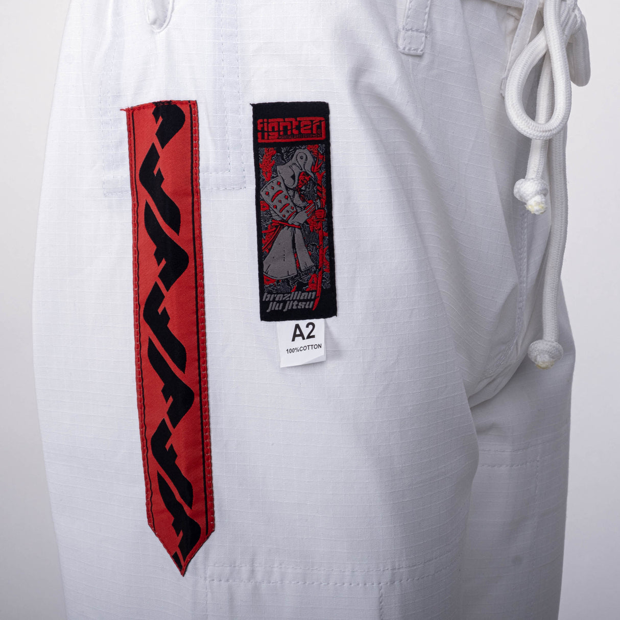 Fighter BJJ kimono Samurai - bílá, BJJBW-N03