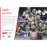 Chrániče zubů - OPRO UFC - GOLD level Junior - černá/zlatá, 2266001