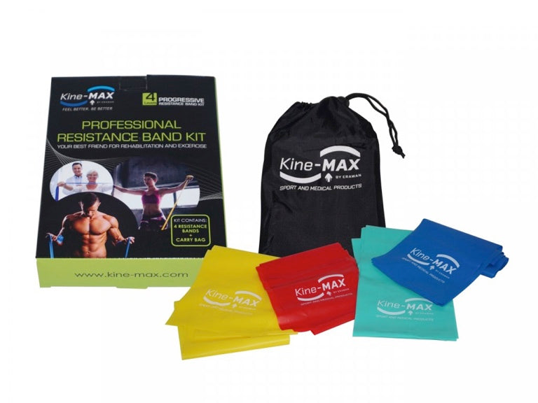 Kine-MAX Set posilovacích gum Resistance band, RB-L5-SET.01