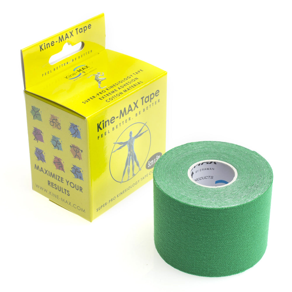 Kine-MAX Super Pro Cotton - zelená, KTSCGRE01