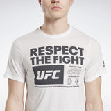 Reebok UFC Fan Gear triko - bílá, FU1292