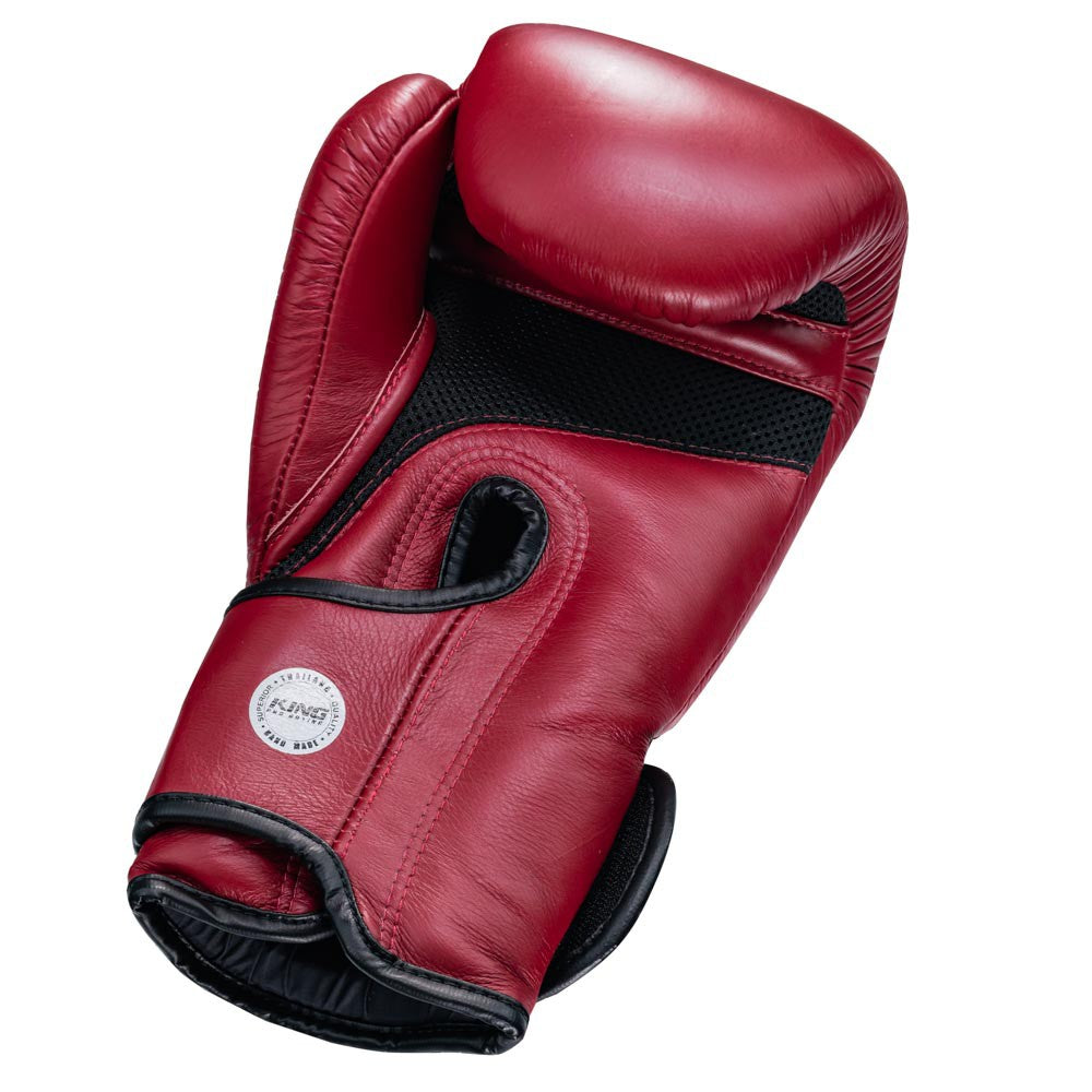 King Pro Boxing boxerské rukavice Star Mesh 3 - vínová, KPB/BG-STAR3