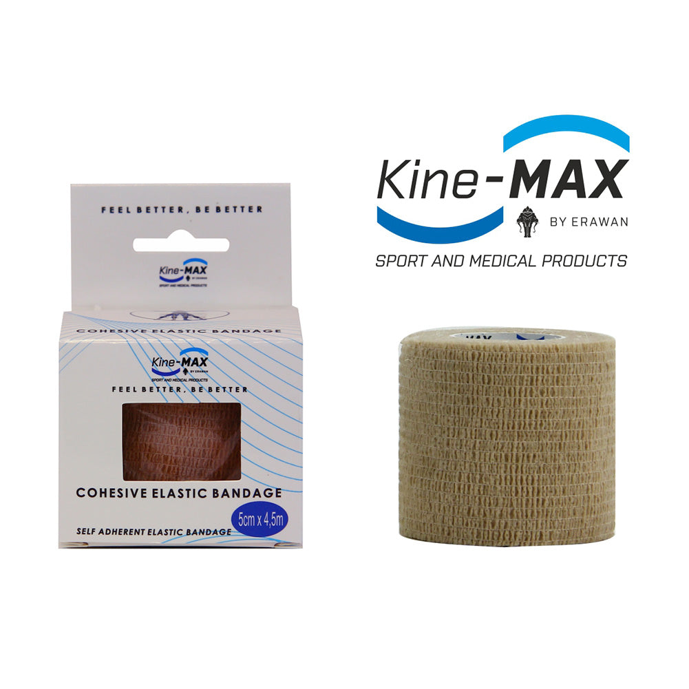 Kine-MAX Samofixační elastické obinadlo-5cm,7,5cm,10cm - béžová, CEB5BEI,CEB7BEI,CEB10BEI