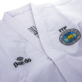 Daedo ITF dobok student Silver - černý lem, TA10812-B