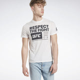 Reebok UFC Fan Gear triko - bílá, FU1292