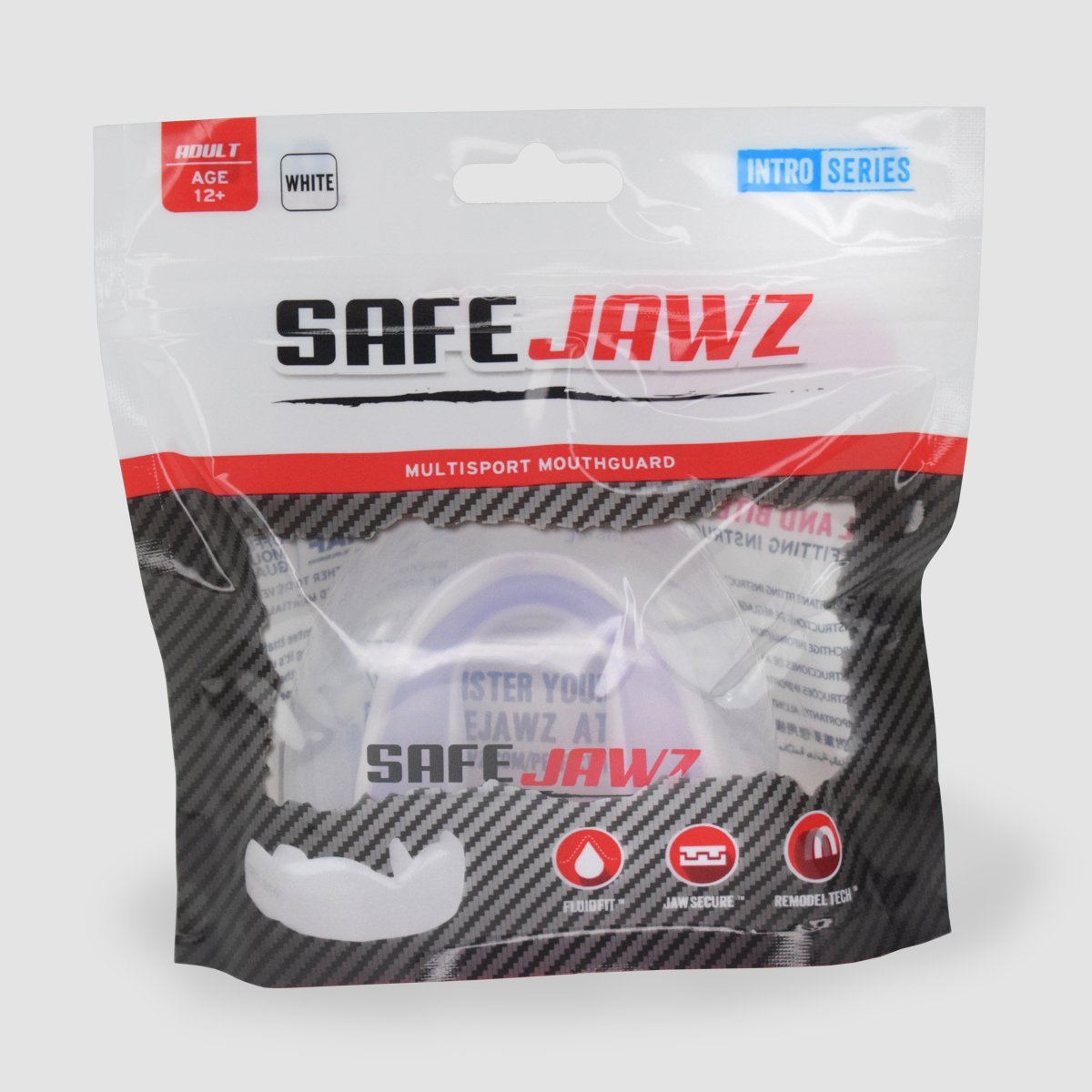 SAFEJAWZ chrániče zubů Intro White Junior, SJWHITEj