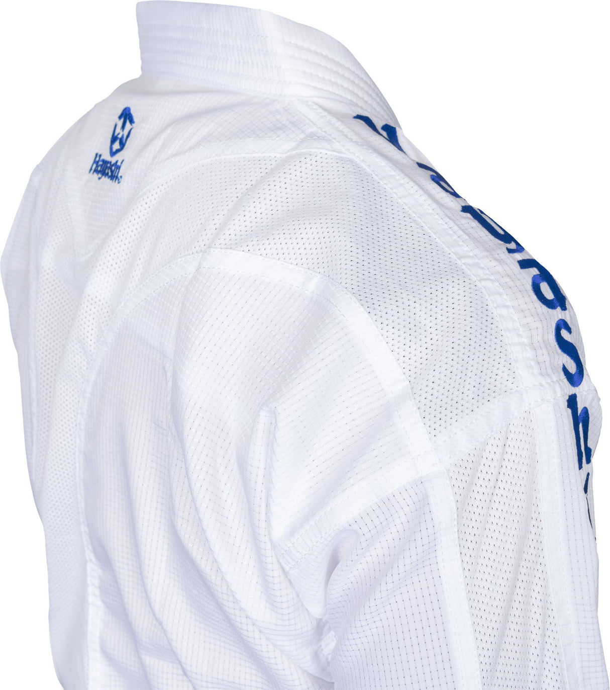 Hayashi kumite kimono AirDeluxe - WKF approved, bílá/modrá, 0474-11