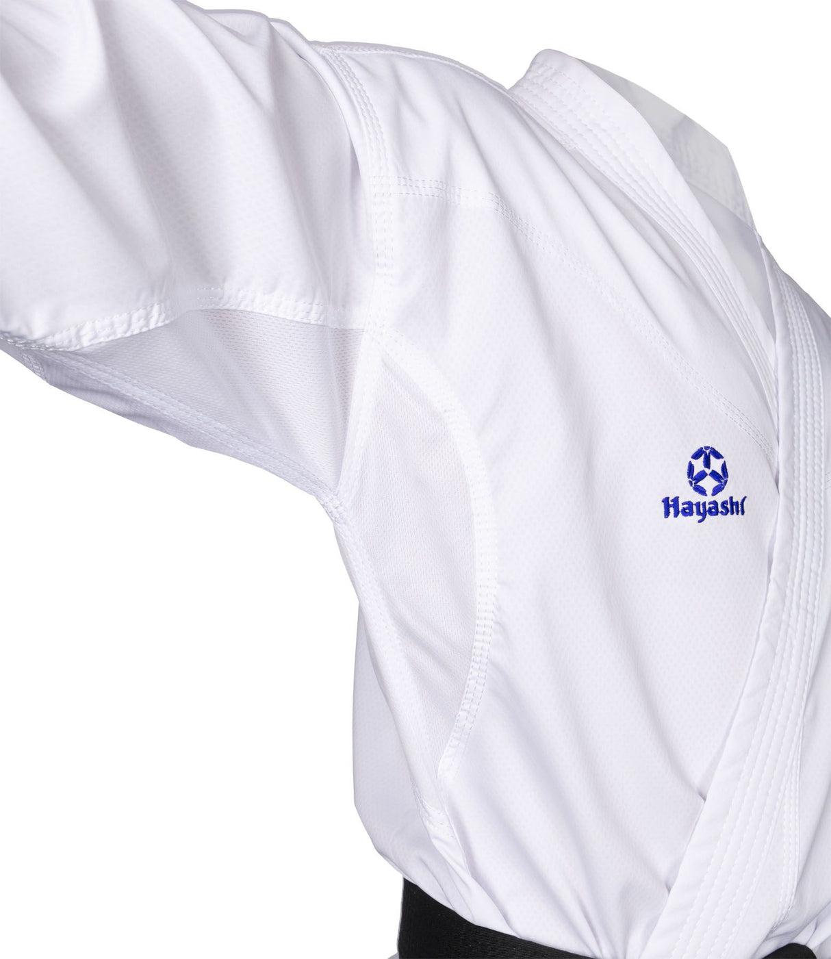 Hayashi kumite kimono Flexz WKF approved - Bílá/modrá, 043-16