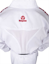 Hayashi kumite kimono Flexz WKF approved - Bílá/červená, 043-14