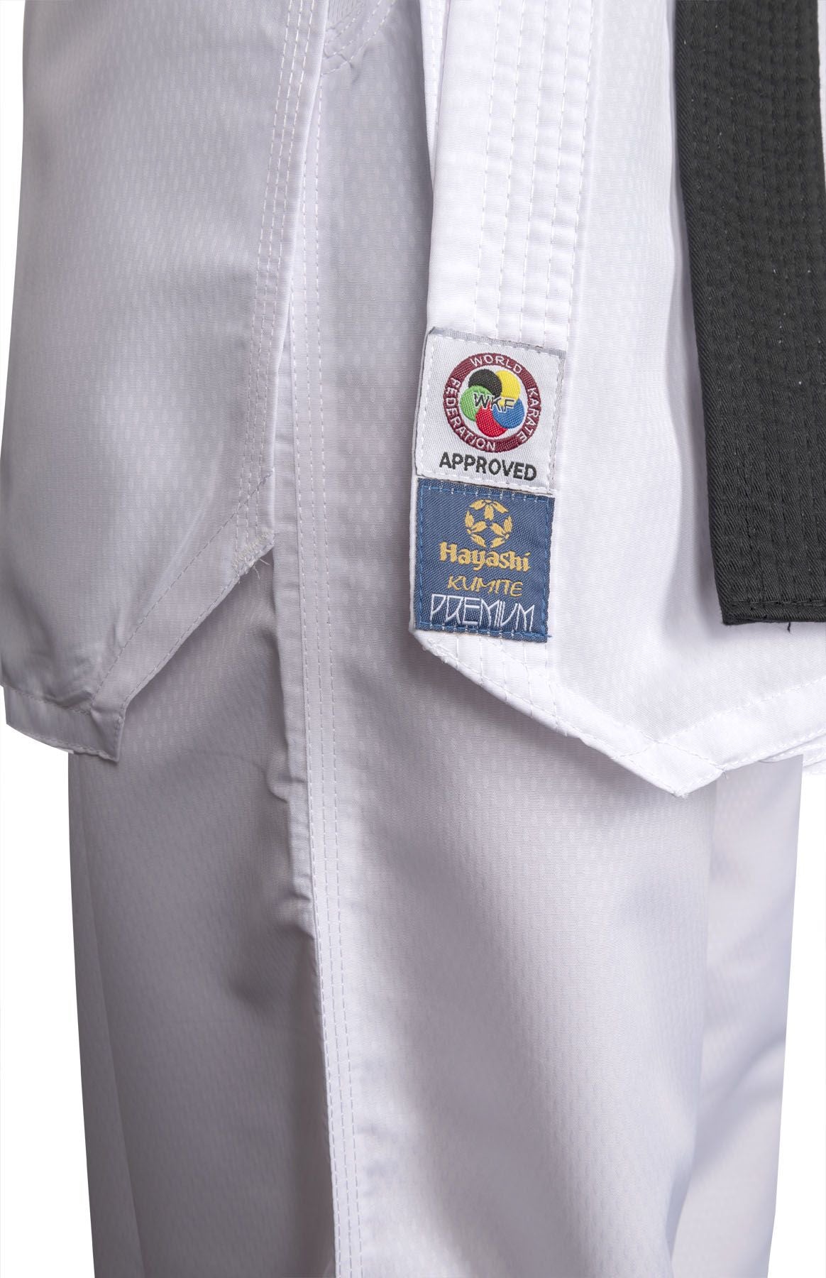 Karate-gi Hayashi PREMIUM KUMITE modrá výšivka, 0473-16