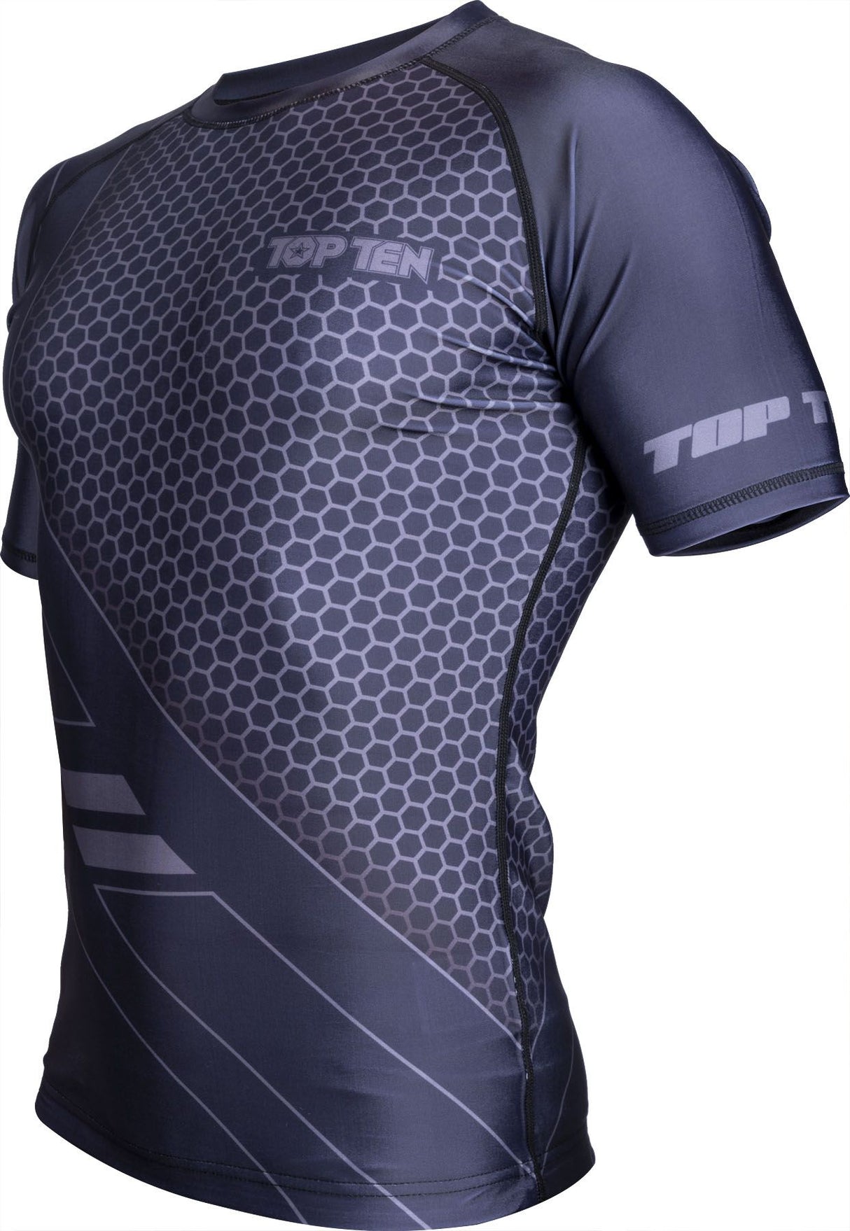 Top Ten rashguard COMBat - černá, 14152